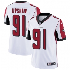 Youth Nike Atlanta Falcons #91 Courtney Upshaw Elite White NFL Jersey