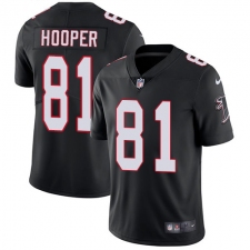 Youth Nike Atlanta Falcons #81 Austin Hooper Elite Black Alternate NFL Jersey
