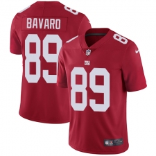 Youth Nike New York Giants #89 Mark Bavaro Red Alternate Vapor Untouchable Limited Player NFL Jersey