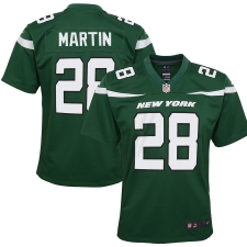 Youth New York Jets #28 Curtis Martin Nike  Retired Player Game Jersey - Green