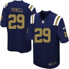 Youth Nike New York Jets #29 Bilal Powell Limited Navy Blue Alternate NFL Jersey