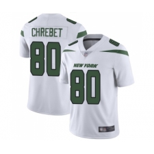 Youth New York Jets #80 Wayne Chrebet White Vapor Untouchable Limited Player Football Jersey