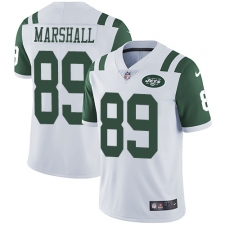 Youth Nike New York Jets #89 Jalin Marshall White Vapor Untouchable Limited Player NFL Jersey