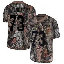 Youth Nike Baltimore Ravens #73 Marshal Yanda Limited Camo Salute to Service NFL Jersey