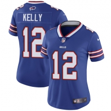 Women's Nike Buffalo Bills #12 Jim Kelly Elite Royal Blue Team Color NFL Jersey