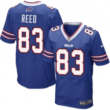 Men's Nike Buffalo Bills #83 Andre Reed Elite Royal Blue Team Color NFL Jersey