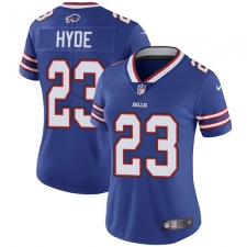 Women's Nike Buffalo Bills #23 Micah Hyde Elite Royal Blue Team Color NFL Jersey