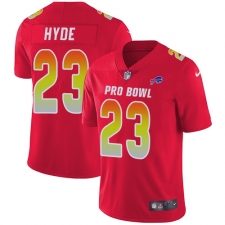 Women's Nike Buffalo Bills #23 Micah Hyde Limited Red 2018 Pro Bowl NFL Jersey