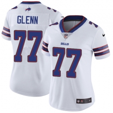 Women's Nike Buffalo Bills #77 Cordy Glenn Elite White NFL Jersey