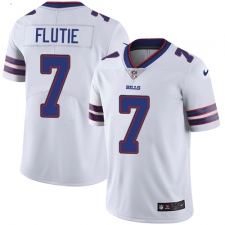 Youth Nike Buffalo Bills #7 Doug Flutie Elite White NFL Jersey