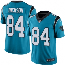 Youth Nike Carolina Panthers #84 Ed Dickson Blue Alternate Vapor Untouchable Limited Player NFL Jersey