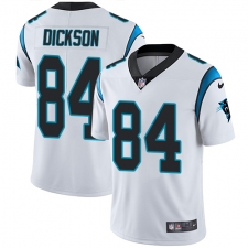 Youth Nike Carolina Panthers #84 Ed Dickson White Vapor Untouchable Limited Player NFL Jersey