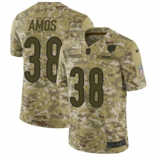 Youth Nike Chicago Bears #38 Adrian Amos Limited Camo 2018 Salute to Service NFL Jersey