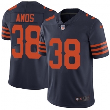 Youth Nike Chicago Bears #38 Adrian Amos Navy Blue Alternate Vapor Untouchable Limited Player NFL Jersey