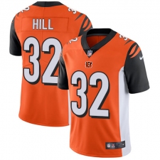 Youth Nike Cincinnati Bengals #32 Jeremy Hill Elite Orange Alternate NFL Jersey