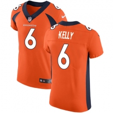 Men's Nike Denver Broncos #6 Chad Kelly Orange Team Color Vapor Untouchable Elite Player NFL Jersey