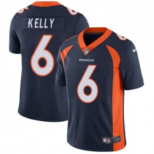Youth Nike Denver Broncos #6 Chad Kelly Elite Navy Blue Alternate NFL Jersey