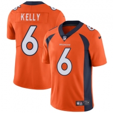 Youth Nike Denver Broncos #6 Chad Kelly Orange Team Color Vapor Untouchable Limited Player NFL Jersey