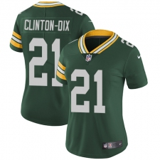 Women's Nike Green Bay Packers #21 Ha Ha Clinton-Dix Elite Green Team Color NFL Jersey