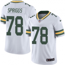 Youth Nike Green Bay Packers #78 Jason Spriggs Elite White NFL Jersey