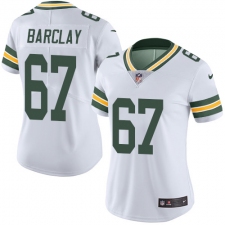 Women's Nike Green Bay Packers #67 Don Barclay Elite White NFL Jersey
