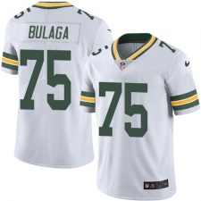 Youth Nike Green Bay Packers #75 Bryan Bulaga Elite White NFL Jersey