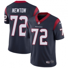 Youth Nike Houston Texans #72 Derek Newton Elite Navy Blue Team Color NFL Jersey