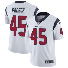 Youth Nike Houston Texans #45 Jay Prosch Limited White Vapor Untouchable NFL Jersey
