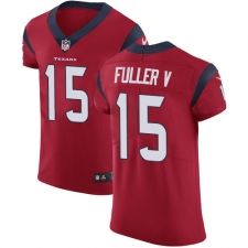Men's Nike Houston Texans #15 Will Fuller V Red Alternate Vapor Untouchable Elite Player NFL Jersey