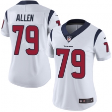 Women's Nike Houston Texans #79 Jeff Allen Elite White NFL Jersey