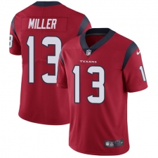 Youth Nike Houston Texans #13 Braxton Miller Limited Red Alternate Vapor Untouchable NFL Jersey