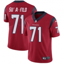 Youth Nike Houston Texans #71 Xavier Su'a-Filo Elite Red Alternate NFL Jersey
