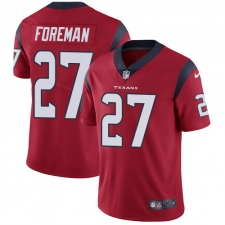 Youth Nike Houston Texans #27 D'Onta Foreman Elite Red Alternate NFL Jersey