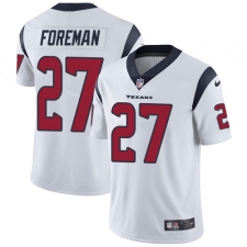 Youth Nike Houston Texans #27 D'Onta Foreman Limited White Vapor Untouchable NFL Jersey