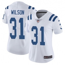 Women's Nike Indianapolis Colts #31 Quincy Wilson Elite White NFL Jersey