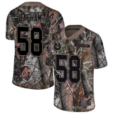 Youth Nike Indianapolis Colts #58 Tarell Basham Limited Camo Rush Realtree NFL Jersey