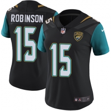Women's Nike Jacksonville Jaguars #15 Allen Robinson Elite Black Alternate NFL Jersey