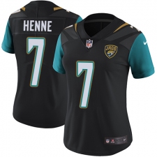 Women's Nike Jacksonville Jaguars #7 Chad Henne Elite Black Alternate NFL Jersey