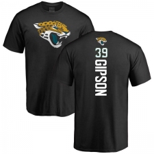 NFL Nike Jacksonville Jaguars #39 Tashaun Gipson Black Backer T-Shirt