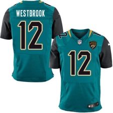 Men's Nike Jacksonville Jaguars #12 Dede Westbrook Teal Green Team Color Vapor Untouchable Elite Player NFL Jersey