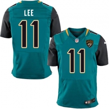 Men's Nike Jacksonville Jaguars #11 Marqise Lee Teal Green Team Color Vapor Untouchable Elite Player NFL Jersey
