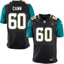 Men's Nike Jacksonville Jaguars #60 A. J. Cann Black Alternate Vapor Untouchable Elite Player NFL Jersey