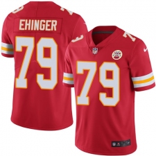 Youth Nike Kansas City Chiefs #79 Parker Ehinger Red Team Color Vapor Untouchable Limited Player NFL Jersey