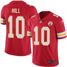 Youth Nike Kansas City Chiefs #10 Tyreek Hill Red Team Color Vapor Untouchable Limited Player NFL Jersey