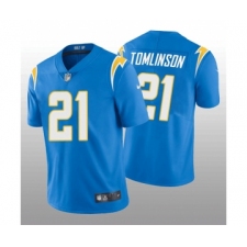 Men's Los Angeles Chargers #21 LaDainian Tomlinson Blue Vapor Untouchable Limited Stitched Jersey