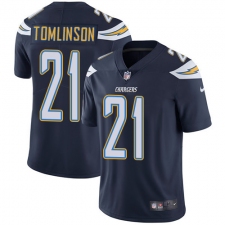 Youth Nike Los Angeles Chargers #21 LaDainian Tomlinson Elite Navy Blue Team Color NFL Jersey